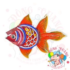 Đèn Trung thu Cá ba đuôi giấy kiếng (cỡ lớn)