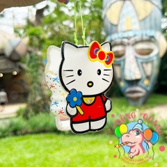 Đèn giấy kiếng khung nhựa mini loại 1