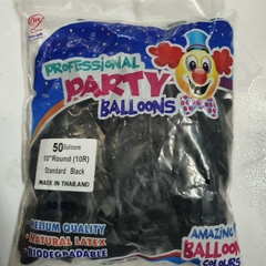 Bong bóng thường tròn - 25cm - set 50