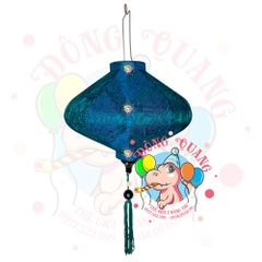 Lồng đèn Hội An vải gấm - dáng đĩa bay