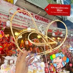 Khung lồng đèn tre