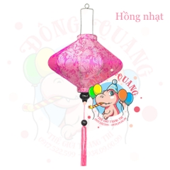 Lồng đèn Hội An vải gấm - dáng đĩa bay