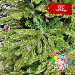 Cây thông 3 loại lá PE (cành tự động xoè)