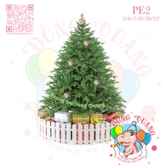 Cây thông PE (cành tự động xoè)