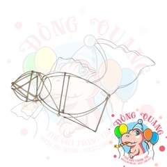 Khung lồng đèn tre