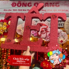 Chữ Tết xốp
