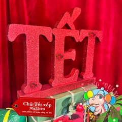 Chữ Tết xốp