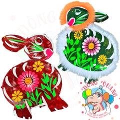 Đèn Trung thu Thỏ giấy kiếng