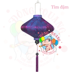 Lồng đèn Hội An vải gấm - dáng đĩa bay