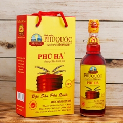 Nước mắm Phú Quốc Phú Hà 500ml 43 đạm