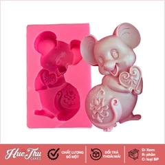 Khuôn silicon 12 Con Giáp làm bánh rau câu 3D 4D nhấn xôi, fondant, socola, nến hanmade