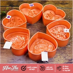 Khuôn xôi hình Trái Tim 17cm cao 7cm - khuôn ép xôi, khuôn nhấn xôi Ngọc Lan