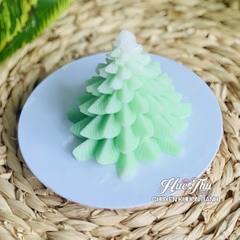 Khuôn silicon Cây Thông Noel (nhiều mẫu) A94 làm bánh rau câu 3D 4D nhấn xôi, fondant, socola, nến hanmade