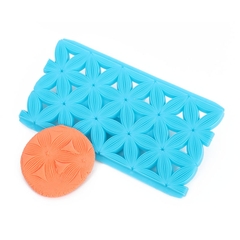 Khuôn Nhấn Đậu Xôi Hoa Tạo Vân Hoa Văn CT5 (set 4 cái - nhiều mẫu) trang trí xôi hoa đậu, bánh các loại