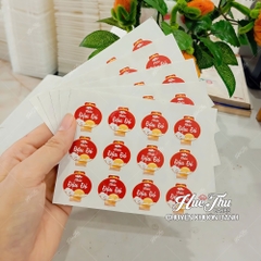 Tem dán nhân bánh Trung Thu đủ vị (12 tem / tờ)