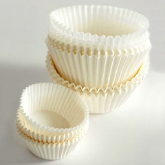 Chén giấy nến, cup giấy trắng (600 cái/cây) giấy lót bánh bông lan cupcake/muffin
