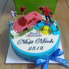 Khuôn silicon Xe Ô Tô có bánh rời 17x9cm làm bánh rau câu 3D 4D nhấn xôi, fondant, socola, nến hanmade