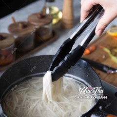 Kẹp Gắp Thực Phẩm 27cm Bằng Thép Không Gỉ và Silicon Chịu Nhiệt Cao