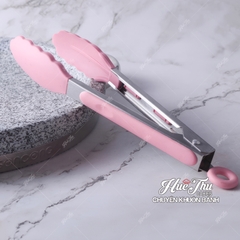 Kẹp Gắp Thực Phẩm 27cm Bằng Thép Không Gỉ và Silicon Chịu Nhiệt Cao