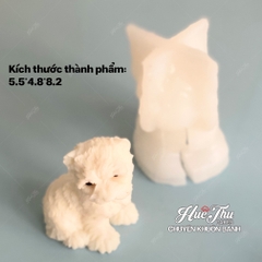 Khuôn silicon Chó Mèo Thú Cưng A148 (nhiều mẫu) làm bánh rau câu 3D 4D nhấn xôi, fondant, socola, nến hanmade