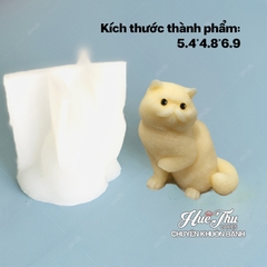 Khuôn silicon Chó Mèo Thú Cưng A148 (nhiều mẫu) làm bánh rau câu 3D 4D nhấn xôi, fondant, socola, nến hanmade