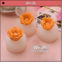 Khuôn silicon Hoa Cánh Mỏng (nhiều mẫu) làm bánh rau câu 3D 4D nhấn xôi, fondant, socola, nến hanmade