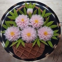 Kim làm thạch rau câu 3D hoa Cẩm Chướng cao cấp không gỉ