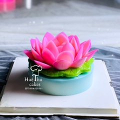 Khuôn nhựa Hoa Sen Ghép làm bánh rau câu 3D 4D nhấn xôi, fondant, socola, nến hanmade