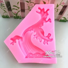 Khuôn silicon Thân Cây làm bánh rau câu 3D 4D nhấn xôi, fondant, socola, nến hanmade