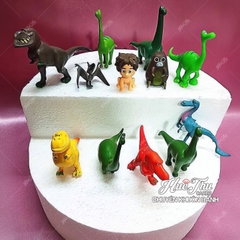 Khủng Long trang trí bánh (12 chi tiết) khủng long nhựa