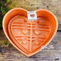 Khuôn xôi hình Trái Tim 17cm cao 7cm - khuôn ép xôi, khuôn nhấn xôi Ngọc Lan
