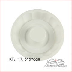 Khuôn silicon Thố Bí Ngô 17.5cm làm bánh rau câu 3D 4D nhấn xôi, fondant, socola, nến hanmade