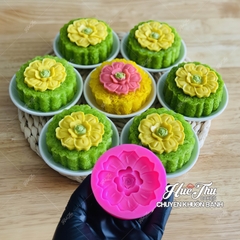 Khuôn silicon Hoa Cúc 6.3cm A109 làm bánh rau câu 3D 4D nhấn xôi, fondant, socola, nến hanmade