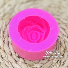 Khuôn silicon Hoa Hồng Bulgaria làm bánh rau câu 3D 4D nhấn xôi, fondant, socola, nến hanmade