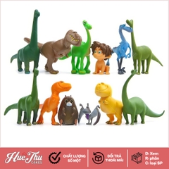 Khủng Long trang trí bánh (12 chi tiết) khủng long nhựa
