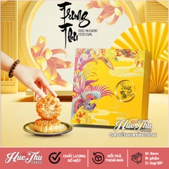 Hộp trung thu Khổng Tước 4 bánh (10 hộp) - hộp đựng bánh Trung Thu 150g - 250g