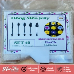 Kim làm thạch rau câu 3D hoa Cúc cao cấp không gỉ