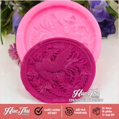 Khuôn silicon Chim Phượng Hoàng làm bánh rau câu 3D 4D nhấn xôi, fondant, socola, nến hanmade