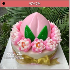 Khuôn Trái Đào 16cm làm bánh rau câu 3D 4D nhấn xôi, fondant, socola, nến hanmade