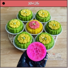 Khuôn silicon Hoa Cúc 6.3cm A109 làm bánh rau câu 3D 4D nhấn xôi, fondant, socola, nến hanmade