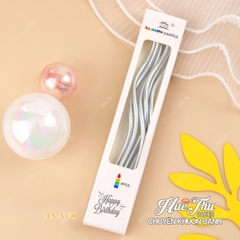 Nến trang trí bánh xoắn (vỉ 6 cây) trang trí bánh sinh nhật