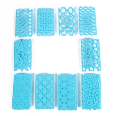 Khuôn Nhấn Đậu Xôi Hoa Tạo Vân Hoa Văn CT5 (set 4 cái - nhiều mẫu) trang trí xôi hoa đậu, bánh các loại