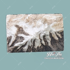 Khuôn silicon Dãy Núi Alps làm bánh rau câu 3D 4D nhấn xôi, fondant, socola, nến hanmade