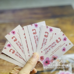 Thiệp chúc mừng ngày Phụ Nữ Tình Yêu (10 cái), thiệp ngày 8/3, ngày 20/10, Valentine