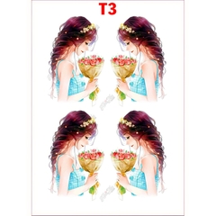 Tấm Decal Trong chủ đề Sinh Nhật, chữ dán tem dán lên bánh trang trí bánh rau câu tiện lợi (nhiều mẫu)