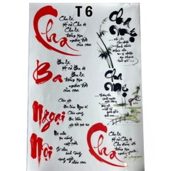 Tấm Decal Trong chủ đề Sinh Nhật, chữ dán tem dán lên bánh trang trí bánh rau câu tiện lợi (nhiều mẫu)