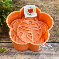 Khuôn xôi hình Bông Mai 14cm cao 5.5cm (nhiều họa tiết) - khuôn ép xôi, khuôn nhấn xôi Ngọc Lan