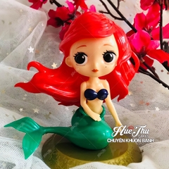 Búp bê Bella, nàng tiên cá, lọ lem trang trí bánh kem, rau câu