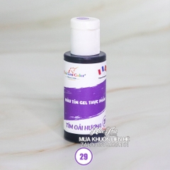 Màu Gel thực phẩm Unicorn 28g làm bánh (40 màu) - Chuyên Dùng Cho Bánh Nướng, Bánh Trung Thu, Sên Đậu