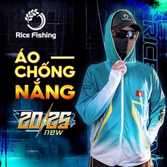 Áo chống nắng câu cá RICE FISHING 2025 PK-58
